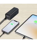 Power Bank 20000mAh LogiLink 2xUSB-C, 2x USB-A Zwart