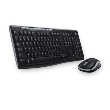 DT Logitech MK270 Zwart draadloos Retail