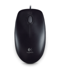 Logitech B100 Optical USB Zwart