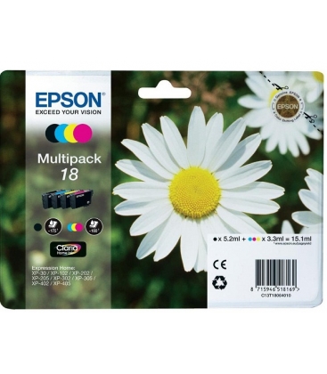 Epson T1806 Multipack 15,1ml (Origineel)