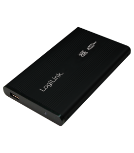 2.5" Logilink Enclosure USB2.0 / SATA / Zwart