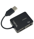 LogiLink 4 Port, USB-A 2.0 passief