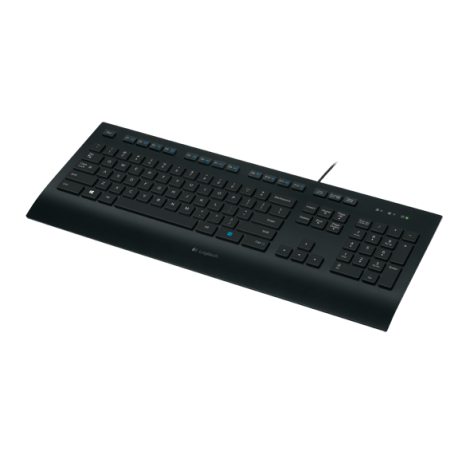 KB Logitech K280 voor Business Zwart bedraad OEM