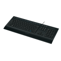 KB Logitech K280e voor Business Zwart bedraad