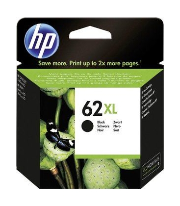 HP No. 62XL Zwart 19ml (Origineel)