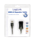 Verlenging USB 2.0 A --> A 5.00m LogiLink + versterker