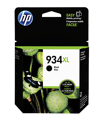 HP No.934XL Zwart 25,5ml (Origineel)