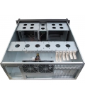 Inter-Tech 4U-4098-S Server Case 0 Watt / Zwart