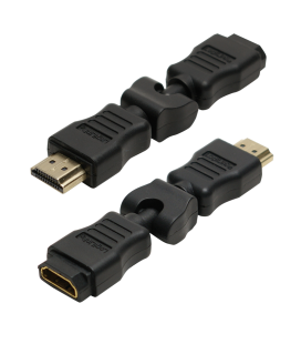 Adapter HDMI (F)  HDMI (M) 270° draaibaar LogiLink