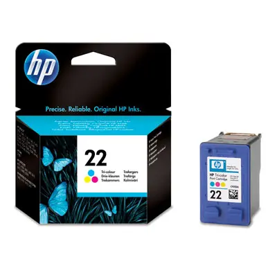 HP No. 22 Kleur 165 pagina`s (Origineel)