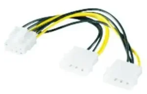 Adapter 5.25"-Stroom --> 8-pins (2x4) Goobay