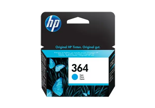 HP No.364 Cyaan 300 pagina`s (Origineel)