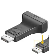 Adapter DisplayPort 1.1 --> DVI-D Goobay