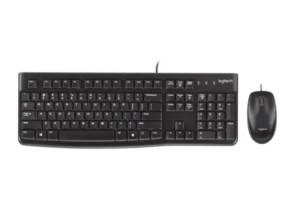 DT Logitech MK120 Zwart bedraad Retail