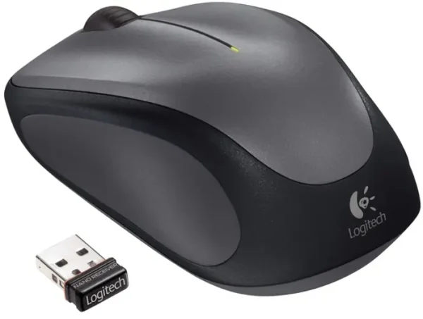 Logitech M235 Optical USB-A Zilver-Zwart Retail Wireless