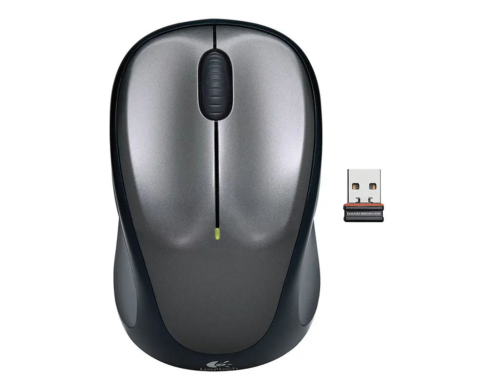 Logitech M235 Optical USB-A Zilver-Zwart Retail Wireless - Afbeelding 3