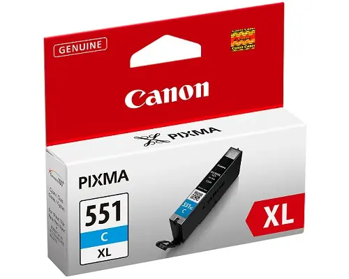 Canon (E) CLI-551XL Cyaan 11,0ml (Origineel)