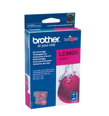 Brother LC-980M Magenta 260 pagina´s (Origineel)