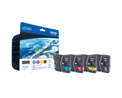 Brother LC-985 Value Pack 300/260 pagina´s (Origineel)