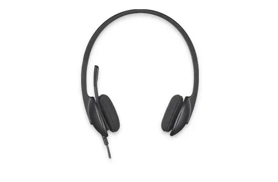 Logitech Stereo Headset H340 USB-A grijs