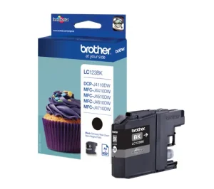 Brother LC-123BK Zwart 600 pagina´s (Origineel)