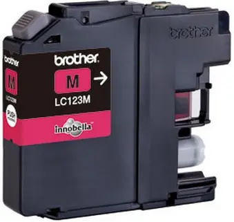 Brother LC-123M Magenta 600 pagina´s (Origineel) - Afbeelding 2