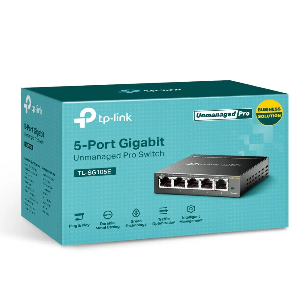 5Port 1Gbps Easy Smart TP-Link - Afbeelding 2