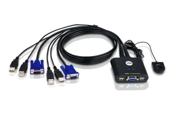 KVM Switch Aten CS22U Mon/Keyb/Mous 2xUSB