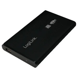 2.5" Logilink Enclosure USB-A 3.0 / SATA / Zwart