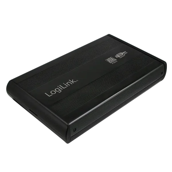 3.5" LogiLink Enclosure USB-A 3.0 / SATA / Zwart