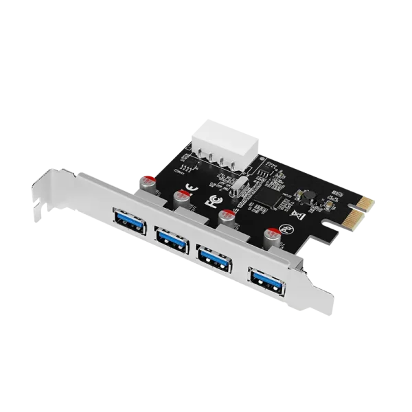 PCIExpress card USB-A 3.0 (4xe) LogiLink