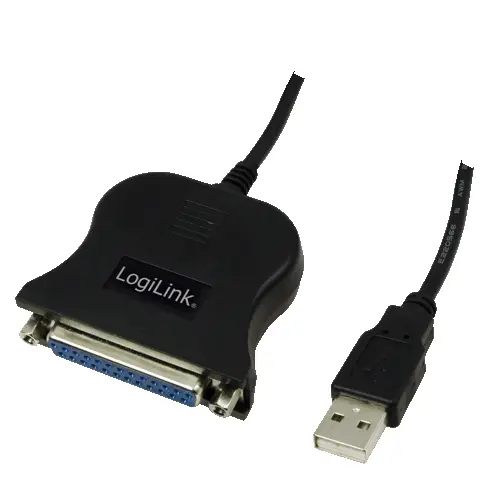 USB-A 2.0 (M) --> Parallel 25-pin D-SUB(M) LogiLink 1.5m