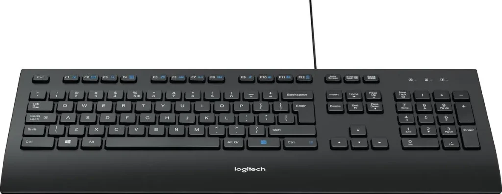 KB Logitech K280e voor Business Zwart bedraad