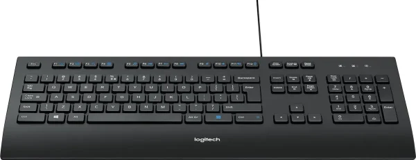 KB Logitech K280e voor Business Zwart bedraad