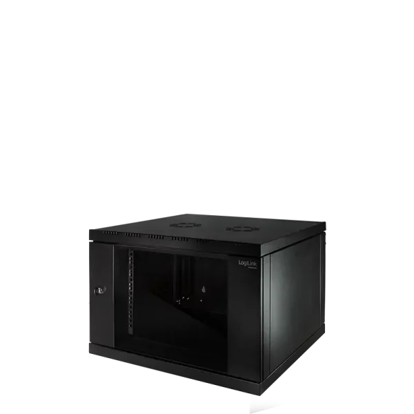 Wandkast 6U 600x 560mm 0 Watt Zwart LogiLink