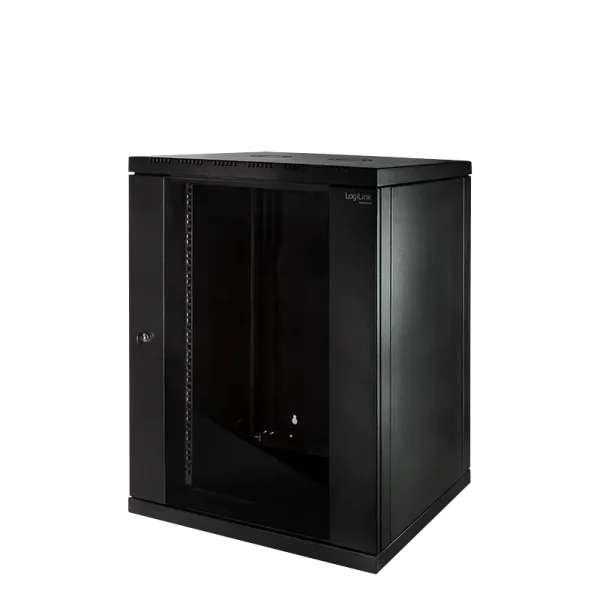 Wandkast 15U 600x 560mm 0 Watt Zwart LogiLink