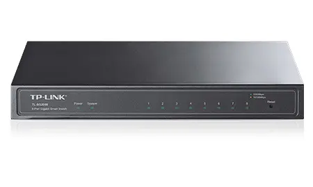 8Port 1Gbps Omada 1xPoE in TP-Link
