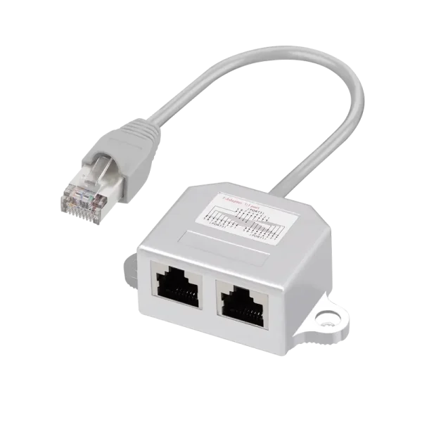 Kabel splitter RJ45 Cat5e 1:1 Shielded LogiLink