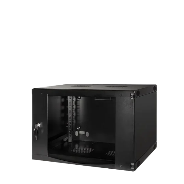 Wandkast 6U 540x 450mm 0 Watt Zwart LogiLink