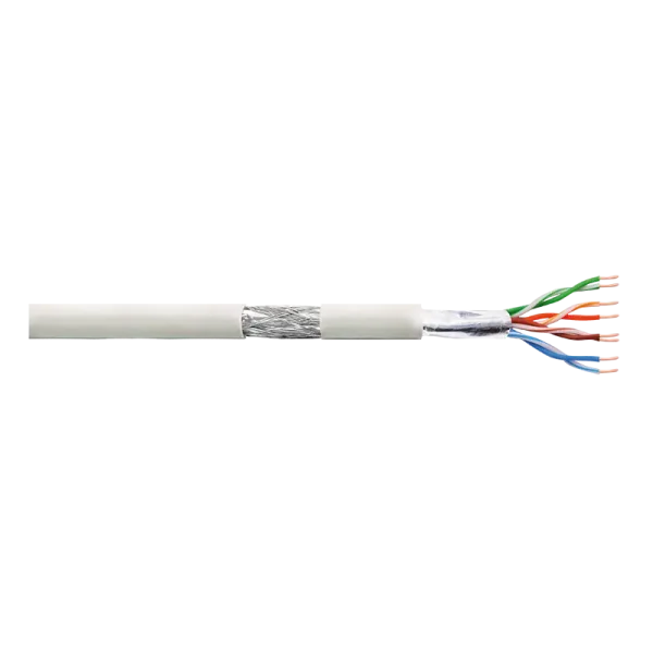 Cat5e Instal. 100m. SF/UTP Grijs LogiLink AWG24 CCA