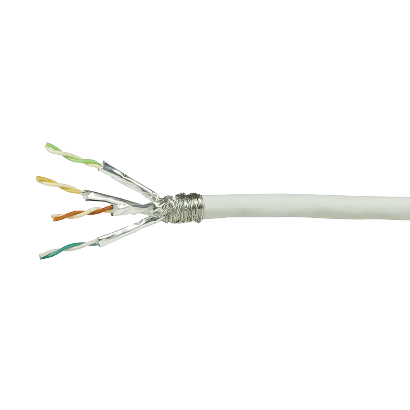 Cat6 Instal. 100m. S/FTP Grijs Logilink AWG23 CCA