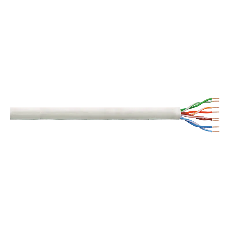 Cat6 Patch 100m. U/UTP Grijs LogiLink AWG24 CCA