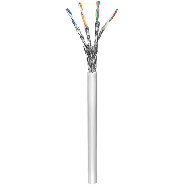 Cat6 Patch 305m. S/FTP Grijs Goobay AWG26 CCA