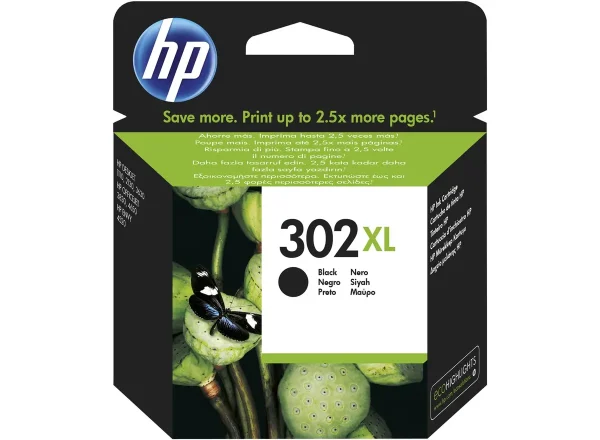 HP No.302XL Zwart 430 pagina´s (Origineel)