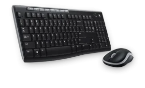 BE DT Logitech MK270 Zwart Wireless (Belgische layout)