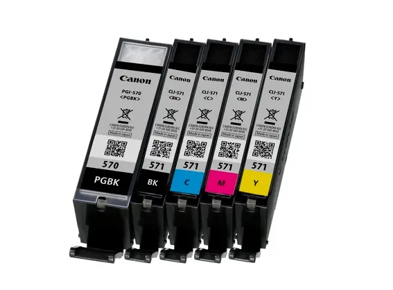 Canon (S) CLI-571BK Zwart 7,0ml (Origineel) - Afbeelding 2