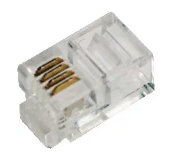Patchstekker RJ10 4-polig Unshielded 100st. LogiLink