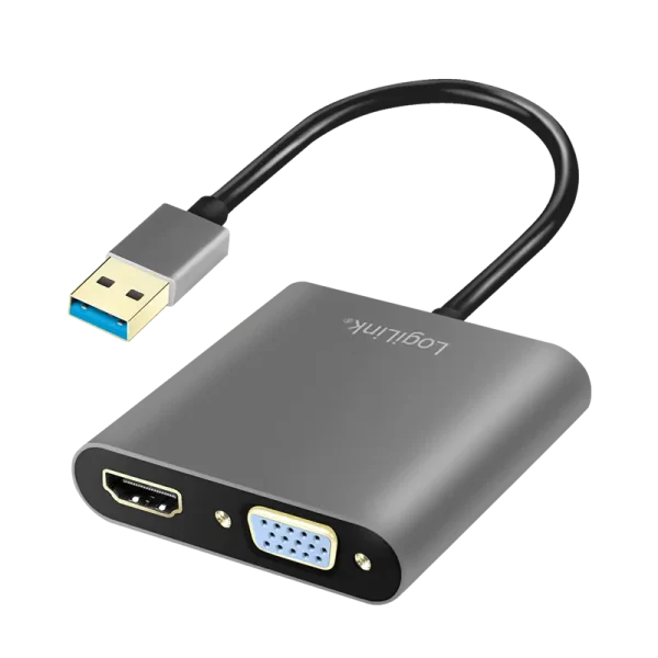 USB LogiLink USB 3.0 (M) --> HDMI (F) / VGA (F)