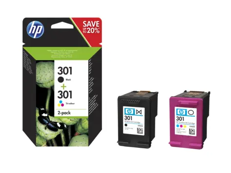 HP No.301 2-Pack 170/150 pagina´s (Origineel)