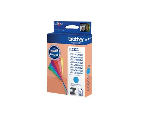Brother LC-223C Cyaan 550 pagina´s (Origineel)